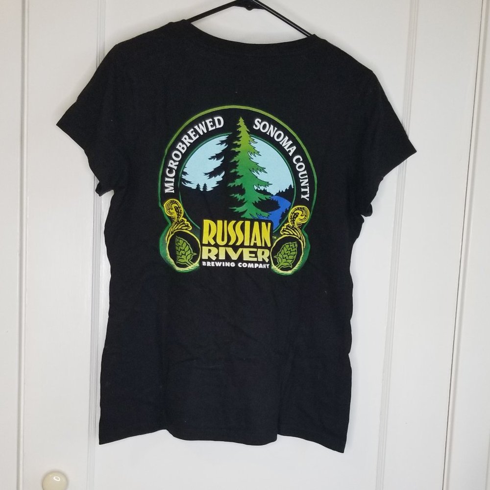 Russian River Brewing Women's V Neck Tee